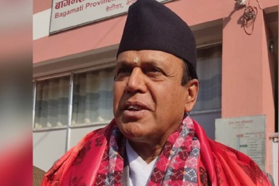  बाग्मती प्रदेशका सभामुख पाठकले दिए पदबाट राजीनामा 